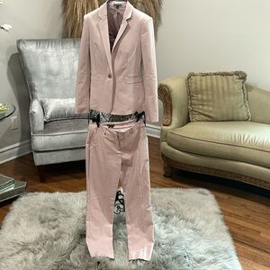 Pant suit set pink